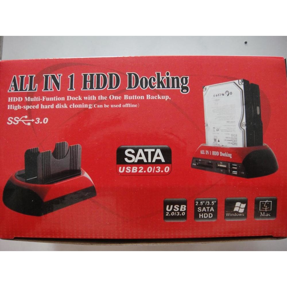 All In 1 Hdd Docking Station Model 875 User Manual